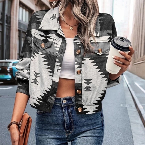Heren Casual Jack met Knopen - Belleza